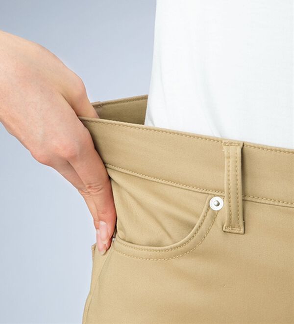 ルフラン（ルフラン）の「防風なのにすっきりラクパンツ（フルレングスパンツ）」｜詳細画像