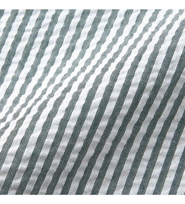 ルフラン（ルフラン）の「切替えストライプ柄ワンピース（その他ワンピース）」｜詳細画像