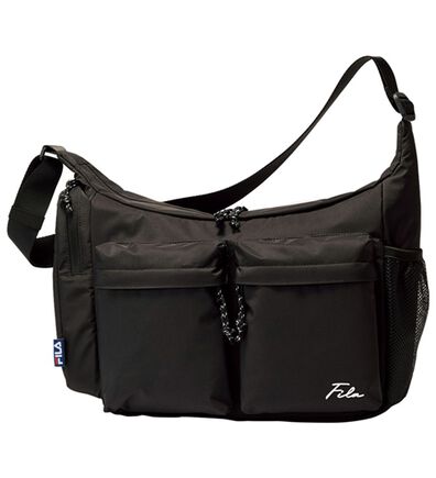 「＜フィラ＞ボトルポケット付ショルダー（メンズショルダーバッグ）」