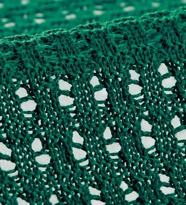 BELLUNA（ベルーナ）の「透かし柄ニットジップブルゾン（ニットカーディガン）」｜詳細画像