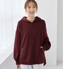 alotta（アロッタ）の「ポケット付！大人上品コクーンパーカー（パーカー）」