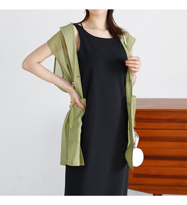 GeeRA（ジーラ）の「アメスリストレッチポンチワンピース（その他ワンピース）」｜詳細画像