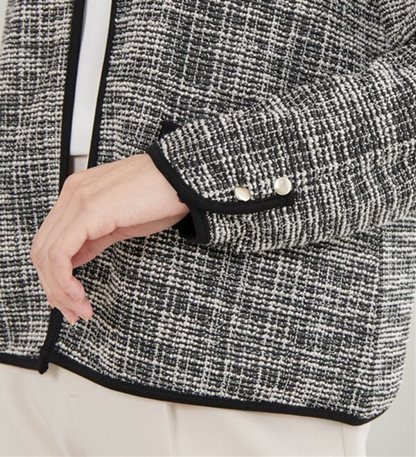 BELLUNA（ベルーナ）の「＜Ｃ／Ｓ＞ツイード調ジャケット（その他ジャケット）」｜詳細画像