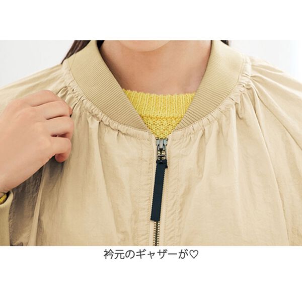 BELLUNA（ベルーナ）の「大人エレガントに決まるロングブルゾン（ブルゾン）」｜詳細画像