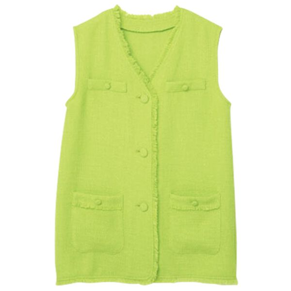 RANAN（ラナン）の「サマーツイードロングベスト（ベスト）」｜詳細画像