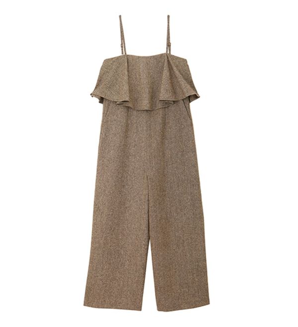 RANAN（ラナン）の「ツイードフリルサロペット（オールインワン）」｜詳細画像