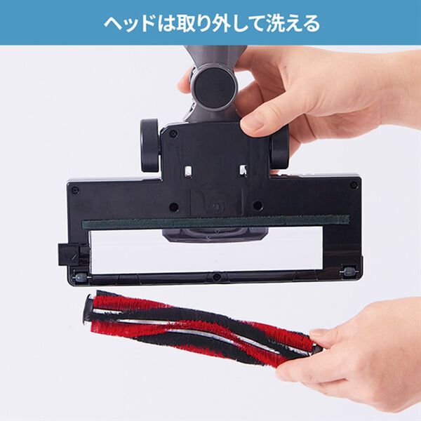 「ベルーナオリジナル　パワーヘッド搭載サイクロン掃除機（掃除機・クリーナー）」｜詳細画像