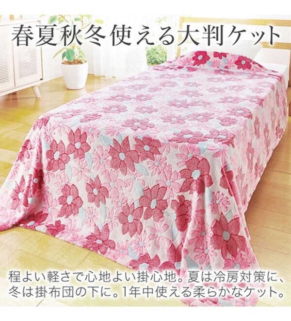 「柔らかオールシーズンケット　シングル単品（肌掛布団・タオルケット）」｜詳細画像