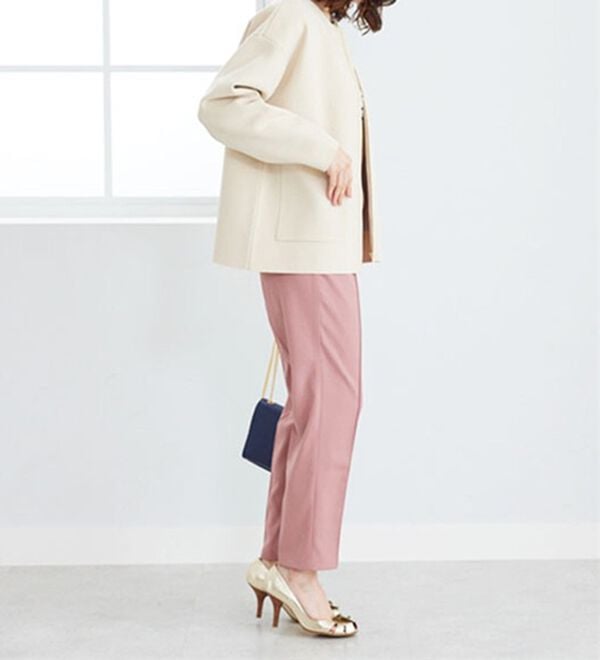 BELLUNA（ベルーナ）の「ジップ使いニットブルゾン（ブルゾン）」｜詳細画像