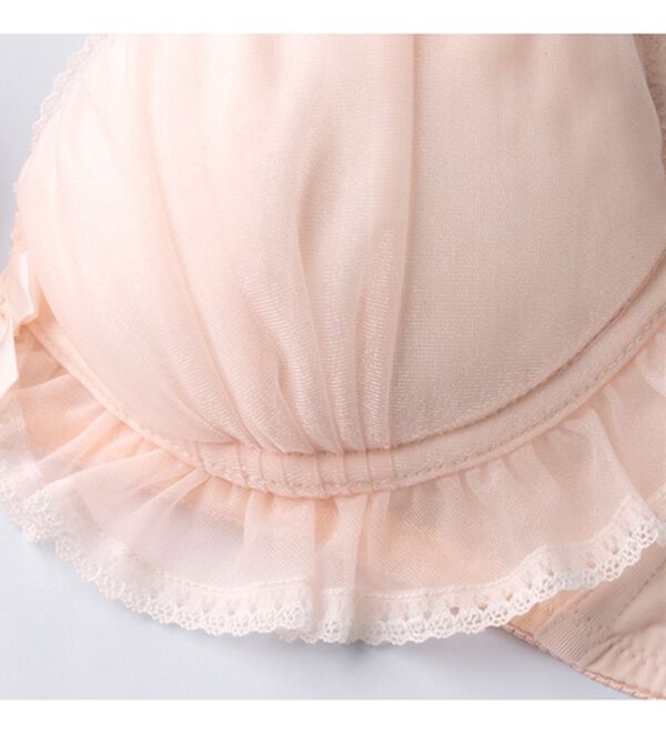 YU'NOW（ユナウ）の「ぷるるん谷間のノンワイヤーブラ＆ショーツ（ブラジャー＆ショーツセット）」｜詳細画像