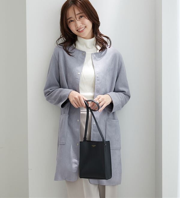 BELLUNA（ベルーナ）の「フェイクスエード切替デザインジャケット（その他ジャケット）」｜詳細画像