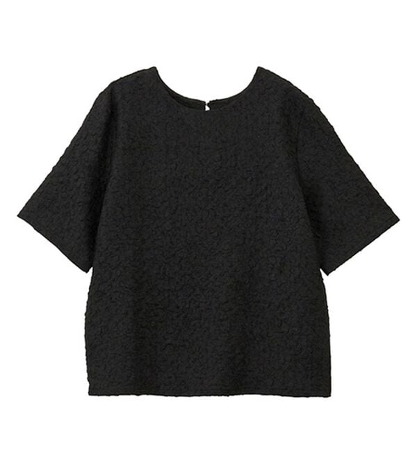 GeeRA（ジーラ）の「ふくれジャカードテクスチャーブラウス（ブラウス）」｜詳細画像