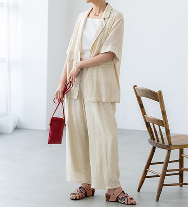 BELLUNA（ベルーナ）の「【３Ｅ／４Ｅ選べる】フットベットウェッジサンダル（サンダル・ミュール）」｜詳細画像