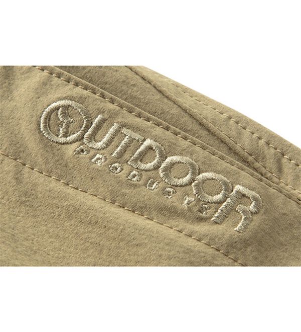 「＜アウトドアプロダクツ＞のびかる７分丈カーゴパンツ（メンズカーゴパンツ）」｜詳細画像