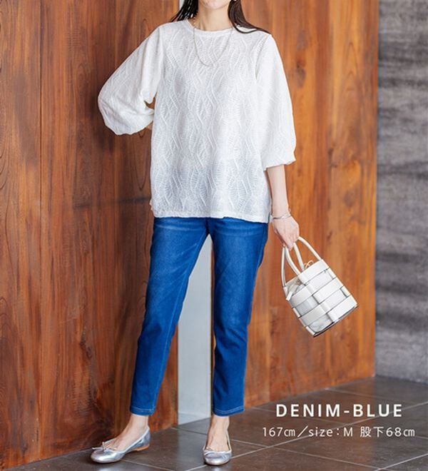 BELLUNA（ベルーナ）の「美ストレッチ素材レギンスパンツ（スパッツ・レギンス）」｜詳細画像