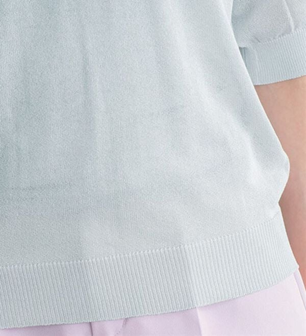 Pierrot（ピエロ）の「シアーラメニット（ニット・セーター）」｜詳細画像