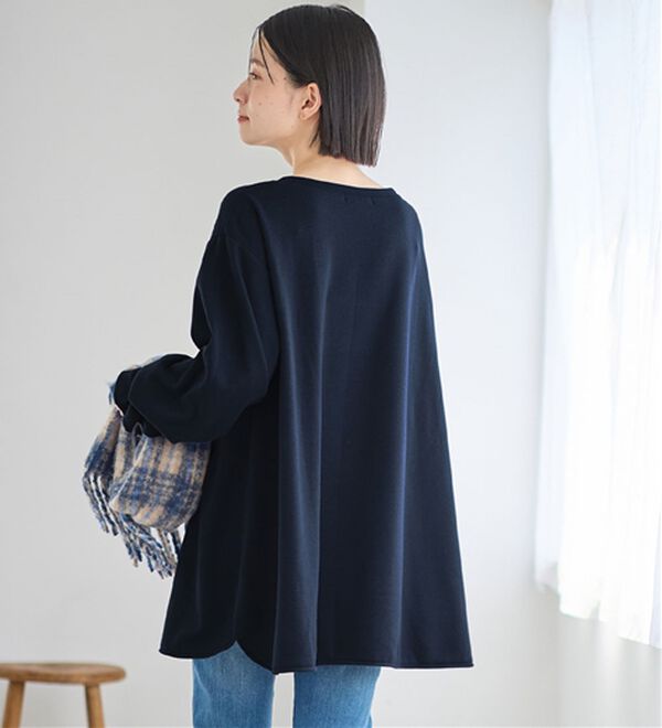 Viola e Viola（ヴィオラ エ ヴィオラ）の「裏ファー袖タックチュニック（チュニック）」｜詳細画像