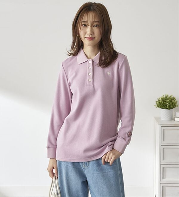 BELLUNA（ベルーナ）の「【ＰＯＬＯ　ＢＣＳ】裏起毛かのこポロシャツ（ポロシャツ）」｜詳細画像