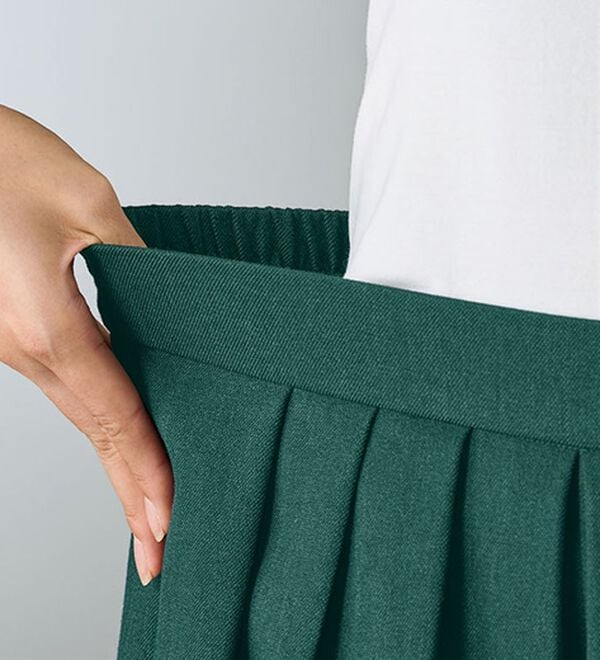 BELLUNA（ベルーナ）の「タックデザインスカーチョ（フルレングスパンツ）」｜詳細画像