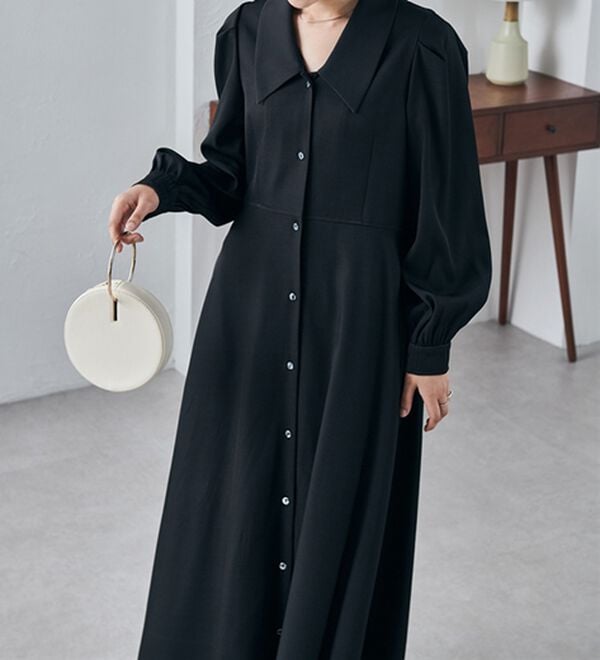 RANAN（ラナン）の「クラシカルカラーシャツワンピ（シャツワンピース）」｜詳細画像