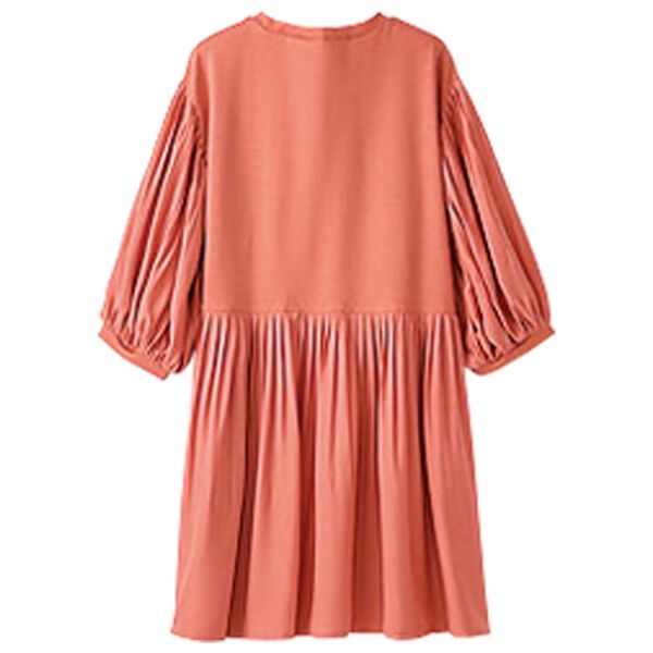 BELLUNA（ベルーナ）の「異素材使いフレアーデザインチュニック（チュニック）」｜詳細画像