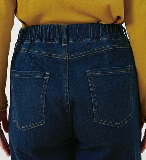 BELLUNA（ベルーナ）の「バルーンシルエットデニムパンツ（ワイドパンツ・ガウチョ）」｜詳細画像