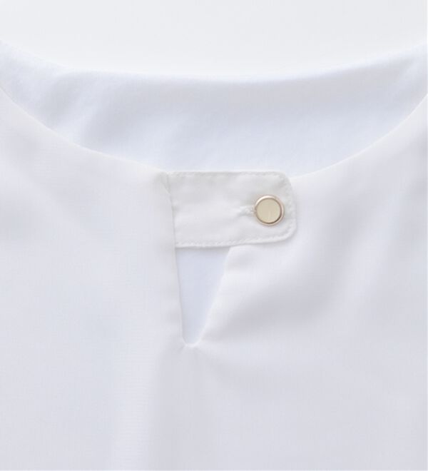 RANAN（ラナン）の「ひんやり！フレアー袖シフォンブラウス（ブラウス）」｜詳細画像