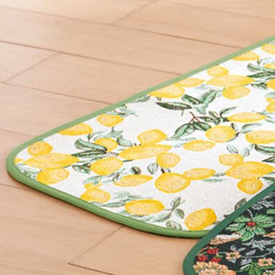 「洗えるゴブラン織キッチンマット（キッチンマット）」