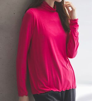 RANAN（ラナン）の「シアータートルネック長袖Tシャツ（Tシャツ）」｜詳細画像