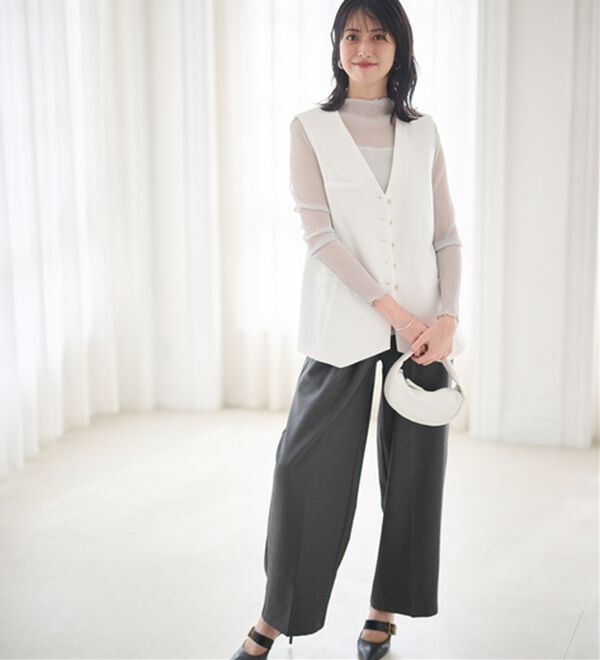 RANAN（ラナン）の「オーバーサイズジレ（ジレ）」｜詳細画像