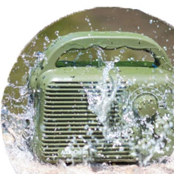 「防水アウトドアラジオ（テレビ・オーディオ・カメラ機器）」｜詳細画像