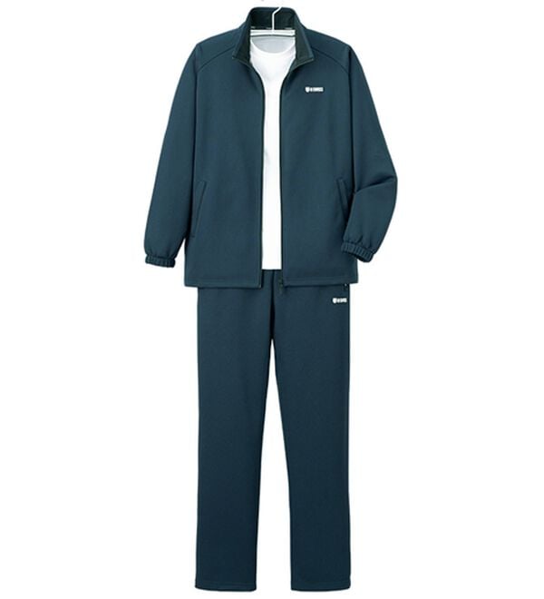 「＜ケー・スイス＞デイリージャージスーツ（メンズルームウェア）」｜ネイビー