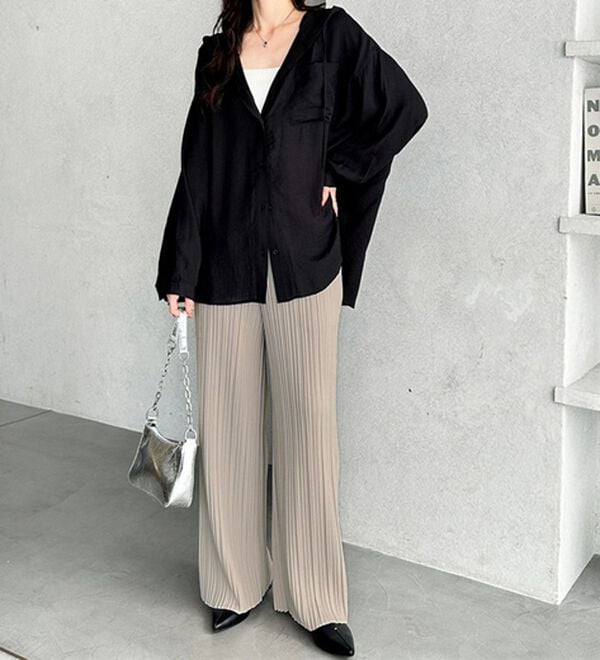 GeeRA（ジーラ）の「【スッキリ細見え】イージー美脚パンツ（フルレングスパンツ）」｜詳細画像