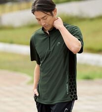 「【３枚組】＜ヘッド＞毎日着たい！さらっと吸水速乾ウェア（メンズポロシャツ）」