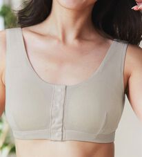LAVIENNE（ラヴィエンヌ）の「綿１００％お肌に優しいオーガニックコットン前開きブラ（ブラジャー）」