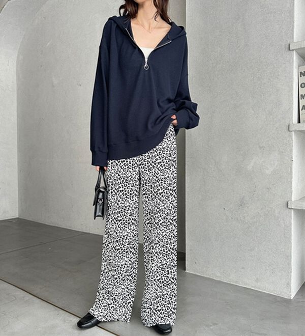 GeeRA（ジーラ）の「【スッキリ細見え】イージー美脚パンツ（フルレングスパンツ）」｜詳細画像