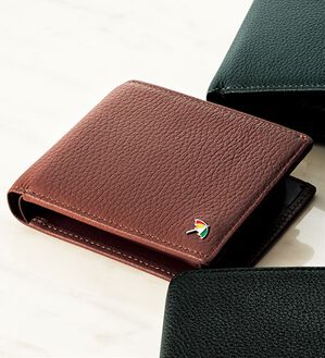 「＜アーノルド　パーマー＞使い勝手を追求したディアスキン財布（メンズ財布・パスケース）」｜ライトブラウン