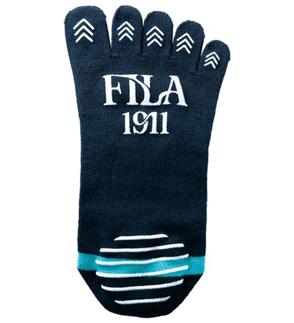 「【４足組】＜フィラ＞踏ん張りがきく５本指ソックス（メンズ靴下・タイツ）」｜詳細画像