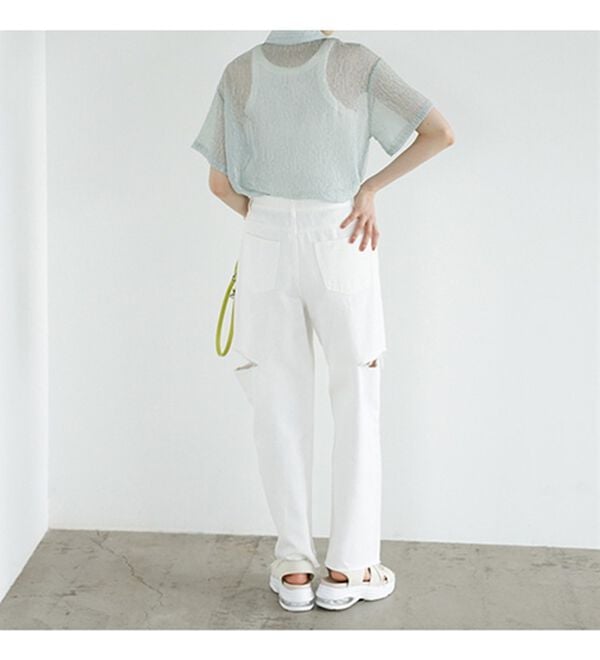 GeeRA（ジーラ）の「ニュアンスワッシャーシアーシャツ（シャツ）」｜詳細画像