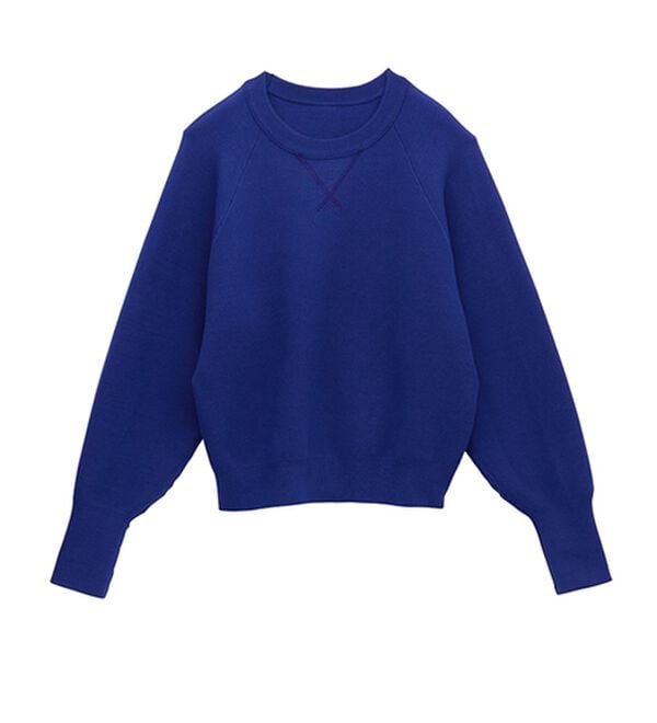 RANAN（ラナン）の「パチパチしにくい！大人のきれいめトレーナーニット（ニット・セーター）」｜詳細画像