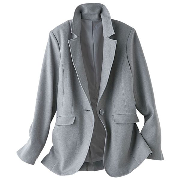 BELLUNA（ベルーナ）の「洗える！暖か蓄熱素材テーラードジャケット（テーラードジャケット）」｜詳細画像