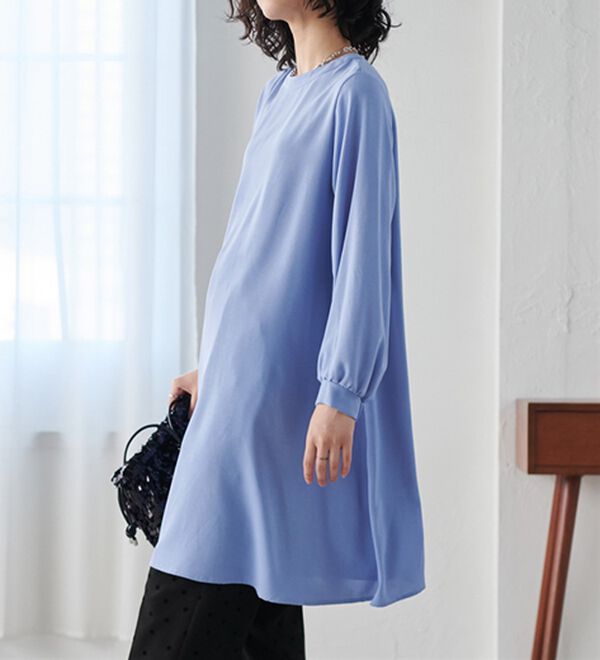 RANAN（ラナン）の「２ＷＡＹボタン使いフレアーブラウス（ブラウス）」｜詳細画像