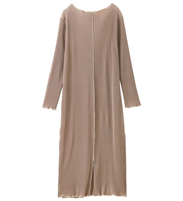 GeeRA（ジーラ）の「全骨格対応！配色プリーツワンピース（カットソーワンピース）」｜詳細画像