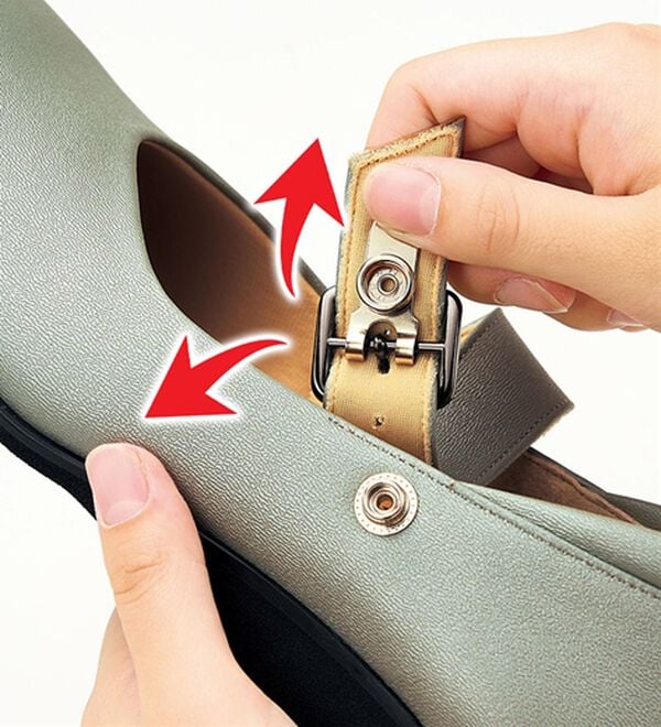 ルフラン（ルフラン）の「時見さんの５Ｅストラップパンプス（パンプス）」｜詳細画像