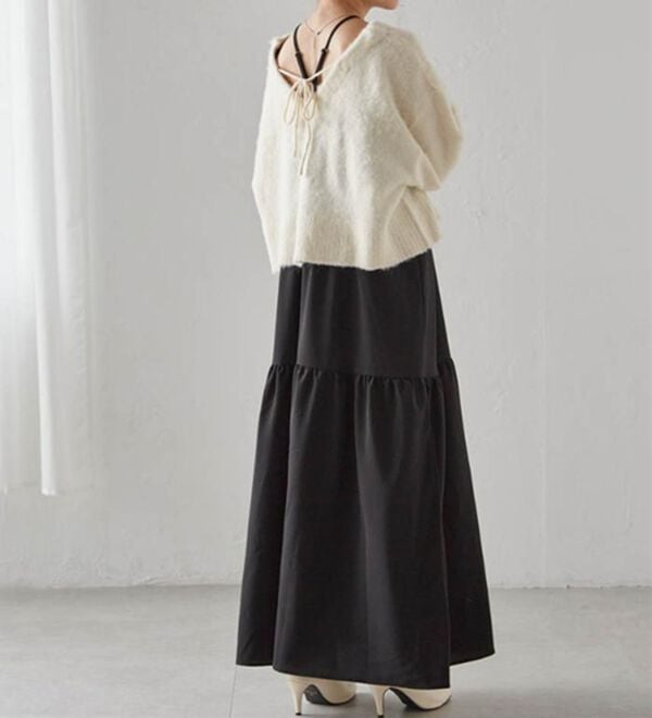 RANAN（ラナン）の「シャギーニット&times;キャミワンピースセット（その他ワンピース）」｜詳細画像