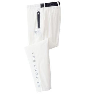 「＜ザ　ショップ　ティーケー＞アクティブストレッチゴルフパンツ（メンズフルレングスパンツ）」｜ホワイト