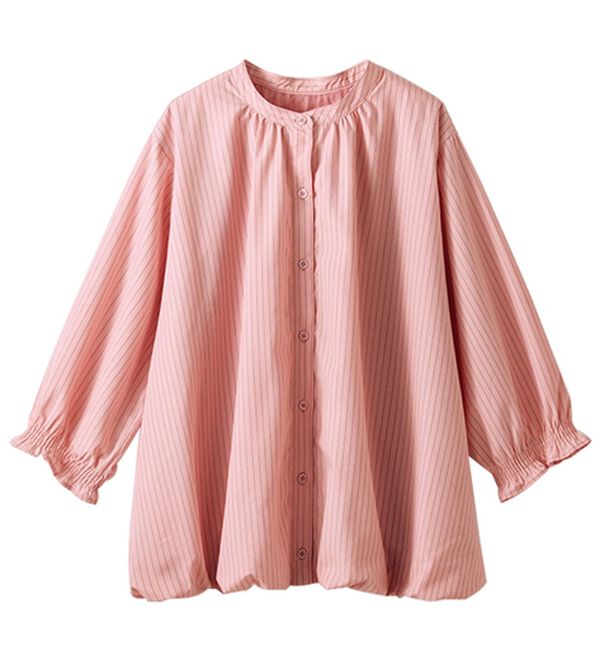 袖シャーリングバルーンブラウス - ベルーナ【公式】