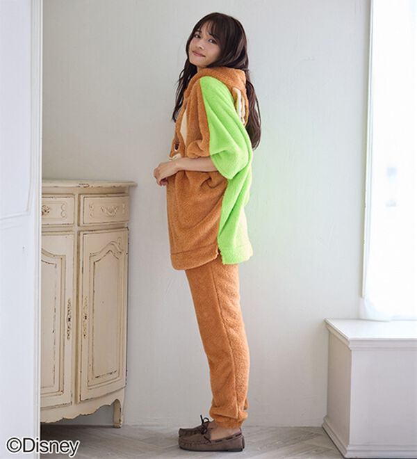 BELLUNA（ベルーナ）の「＜Ｄｉｓｎｅｙ＞【ズートピア（ニック）】両面ボアポンチョ（パジャマ・ルームウェア）」｜詳細画像