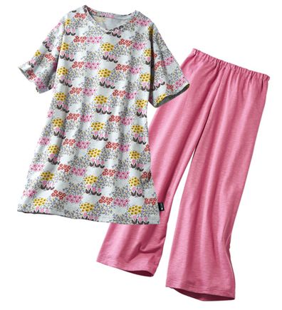 「＜ｋｉｐｐｉｓ＞ゆるっと可愛いチュニックルームウェア（パジャマ・ルームウェア）」