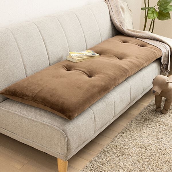 iellio（イエリオ）の「とろけるマイクロソファパッド＜抗菌防臭機能付・ソファーパッド・２人掛け・３人掛け・クッション・長座布団＞（ソファパッド）」｜詳細画像